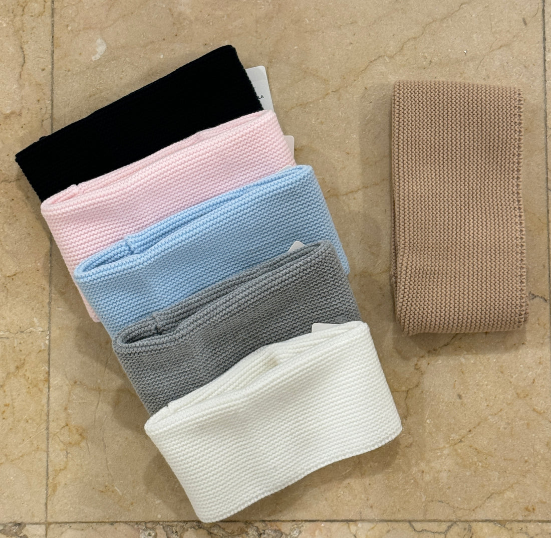 Cuello de punto a juego gorros