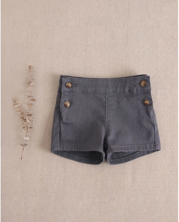 SHORT DE BEBÉ NIÑO EN GRIS