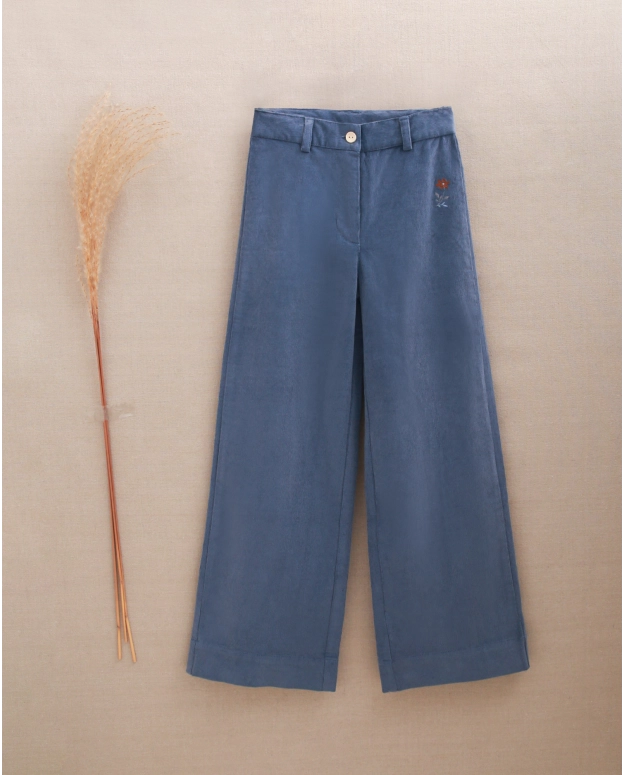 Pantalón pana colección Bosque Azul