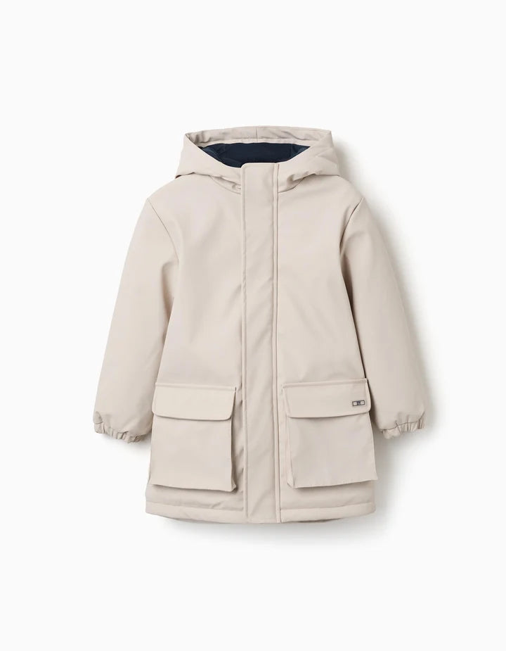 Parka acolchada con capucha