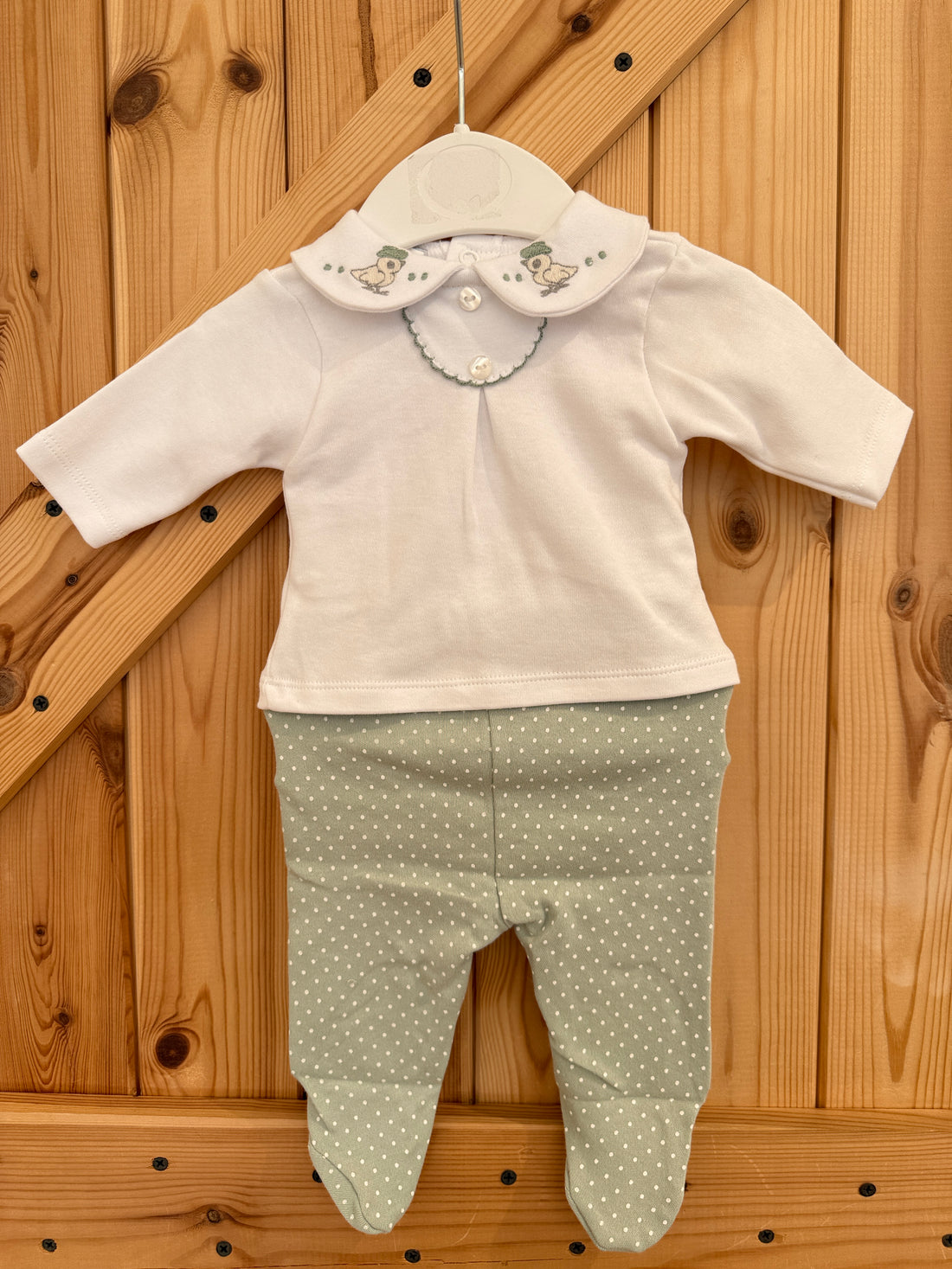 Pijama verde