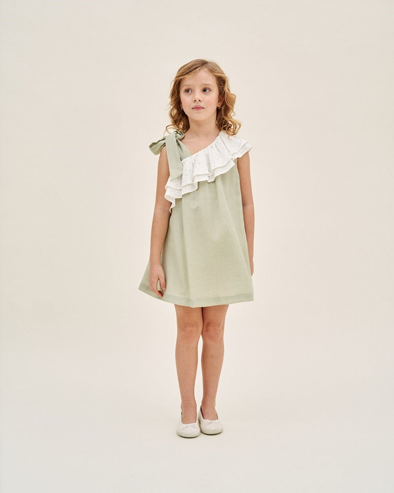 Vestido asimétrico Green Day
