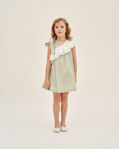 Vestido asimétrico Green Day