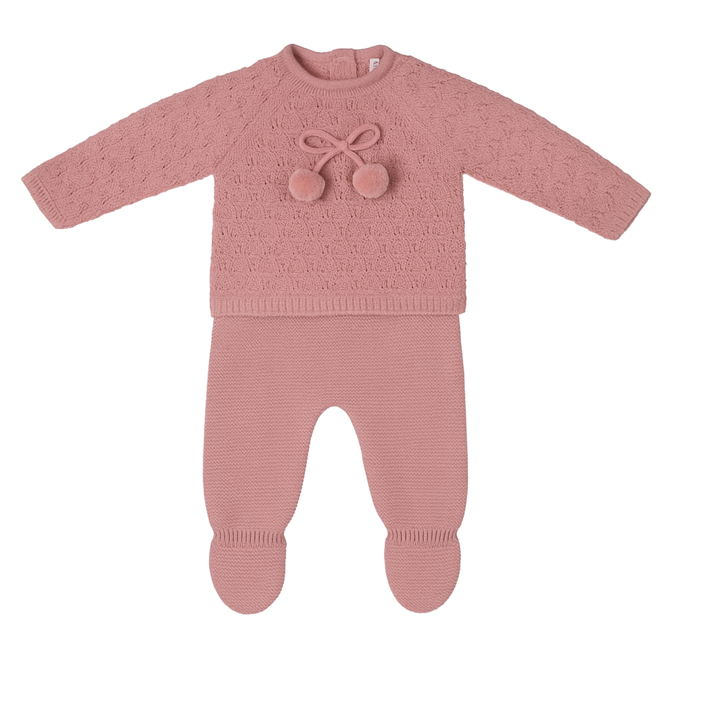 Conjunto de punto rosa