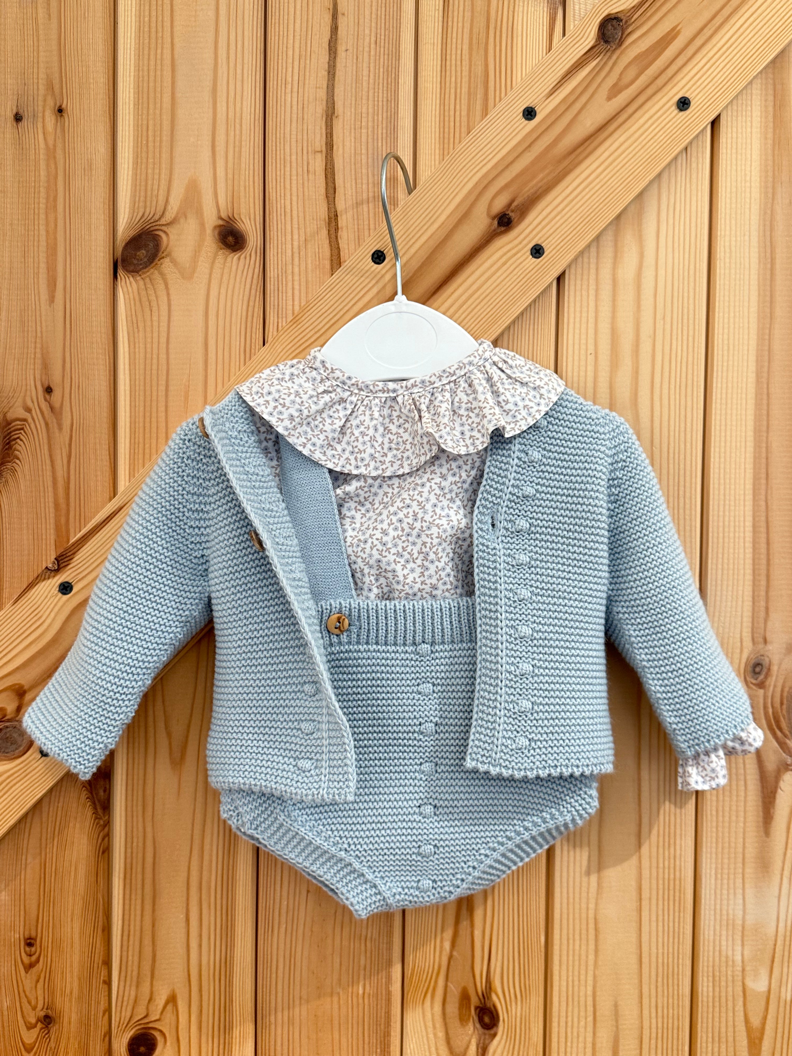 Tres piezas punto Iris