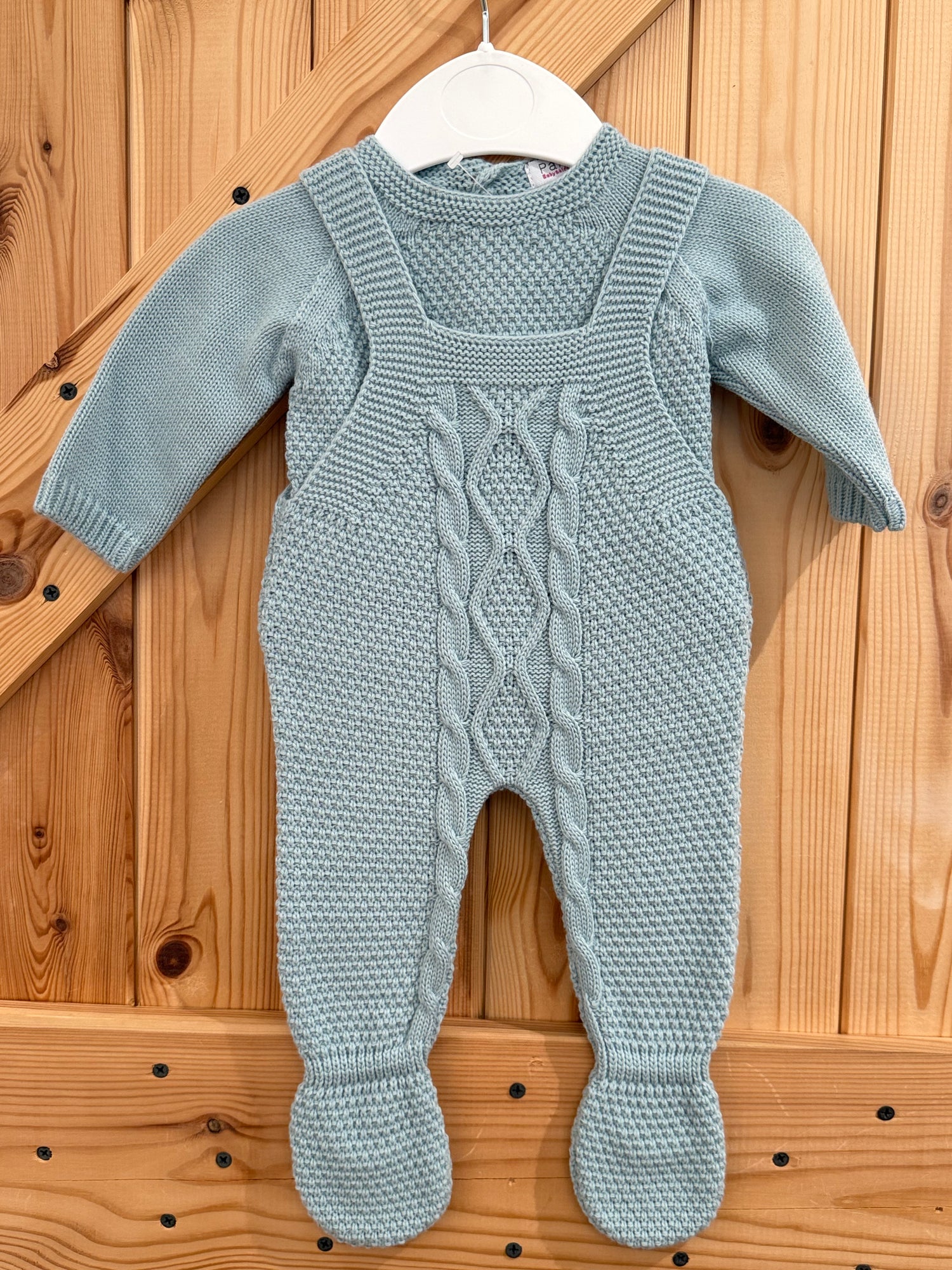 Jersey con peto polaina verde