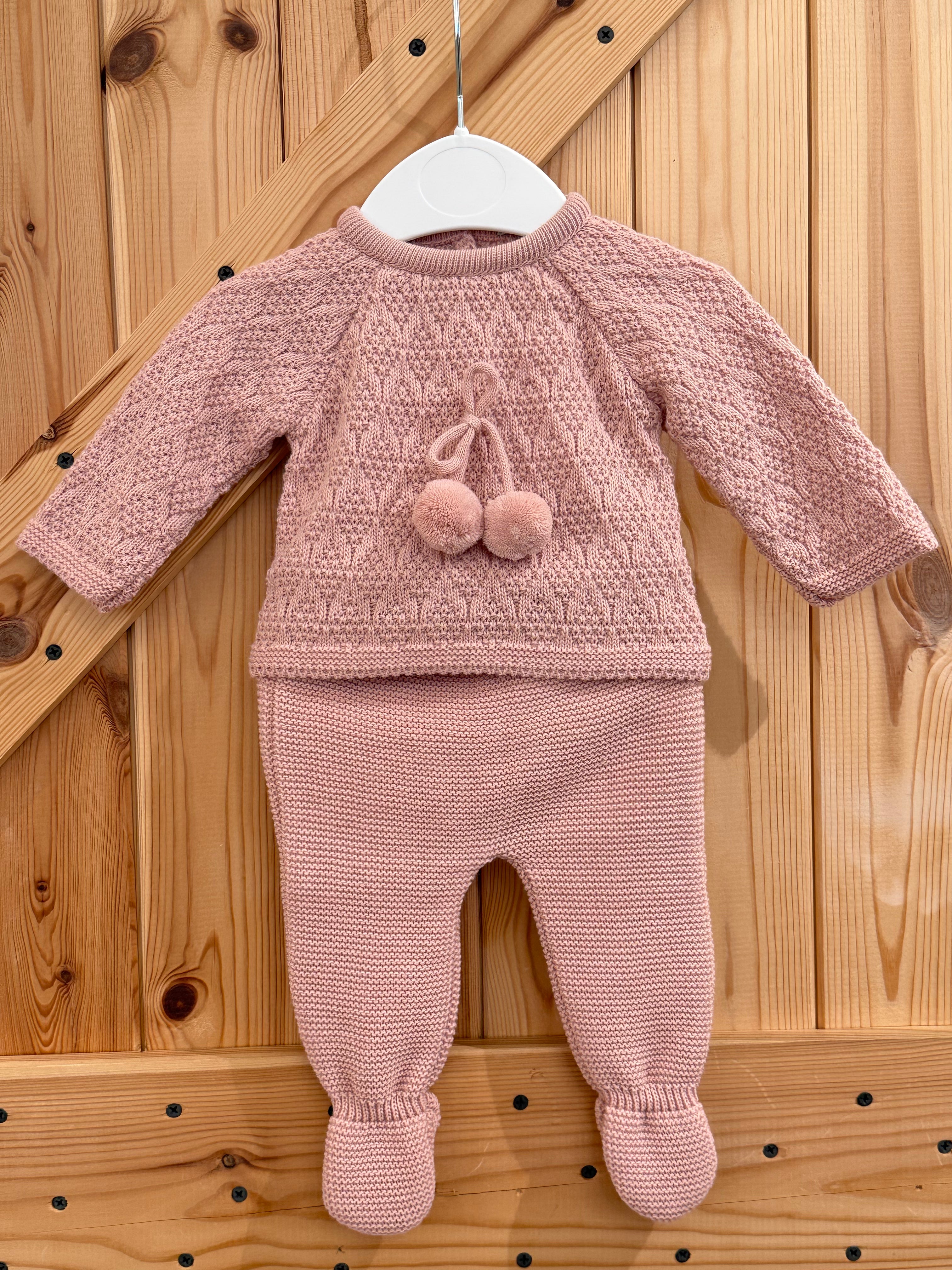 Conjunto de punto rosa