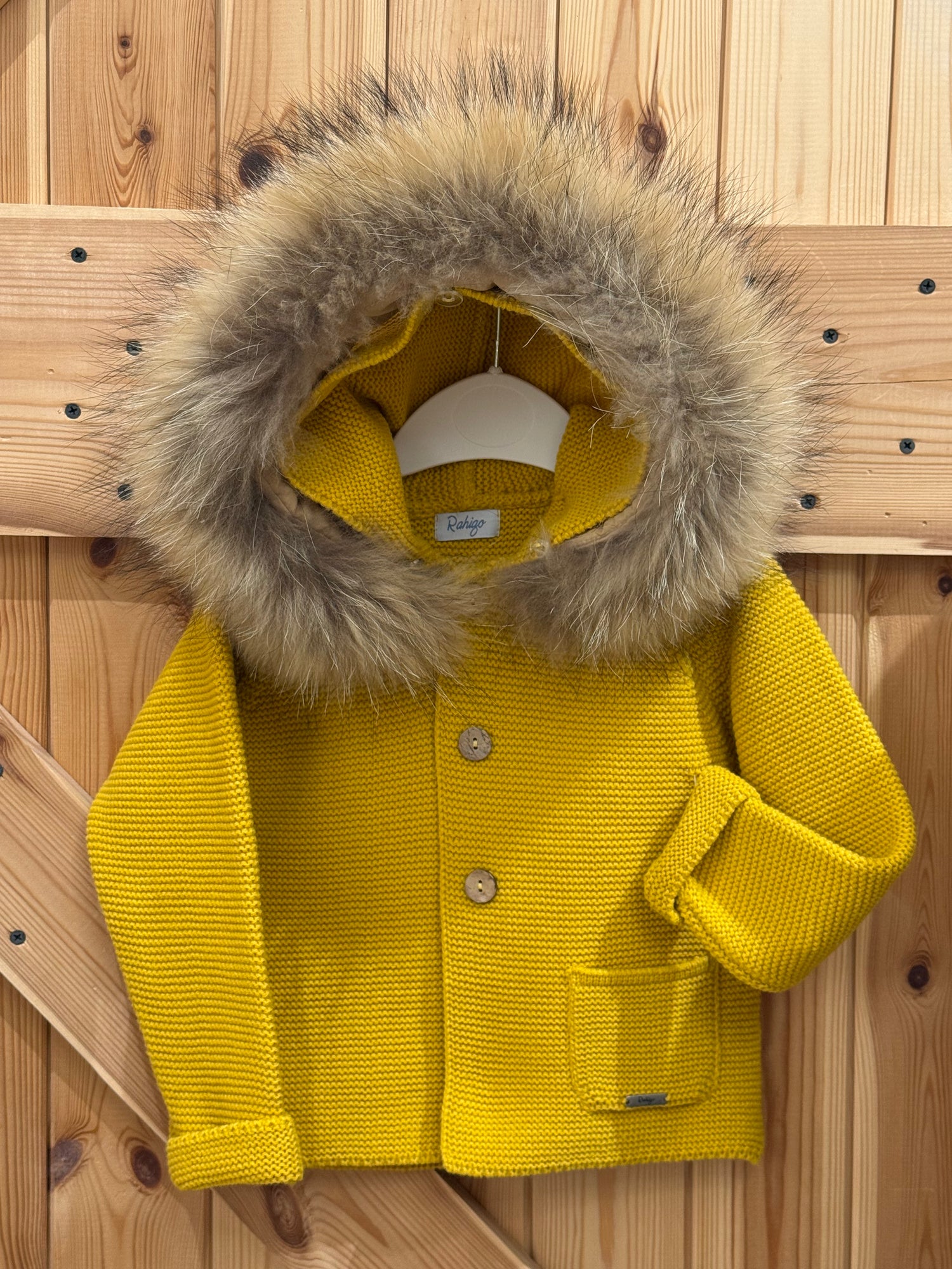 Trenka pelo natural mostaza