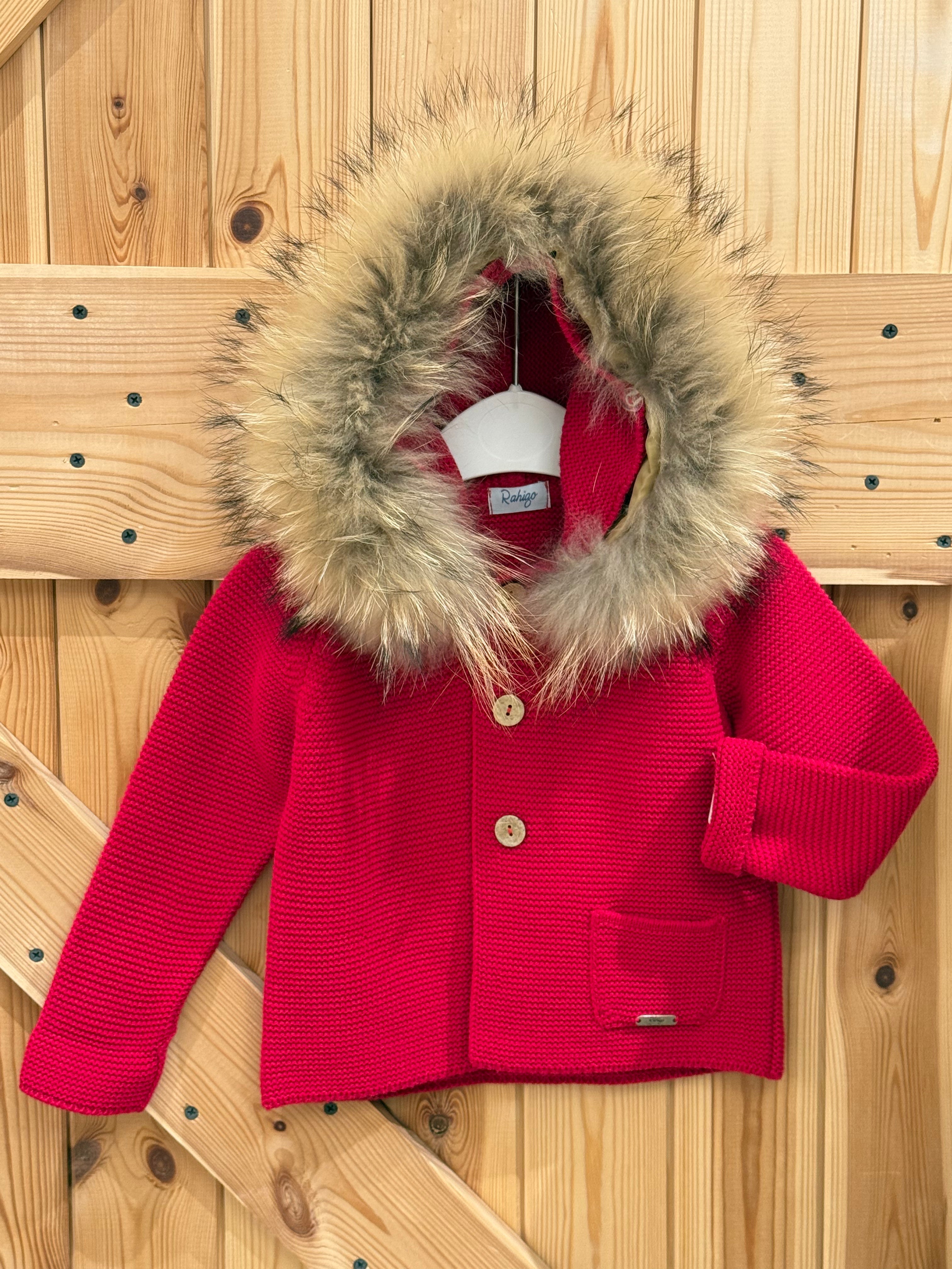 Trenka pelo natural roja