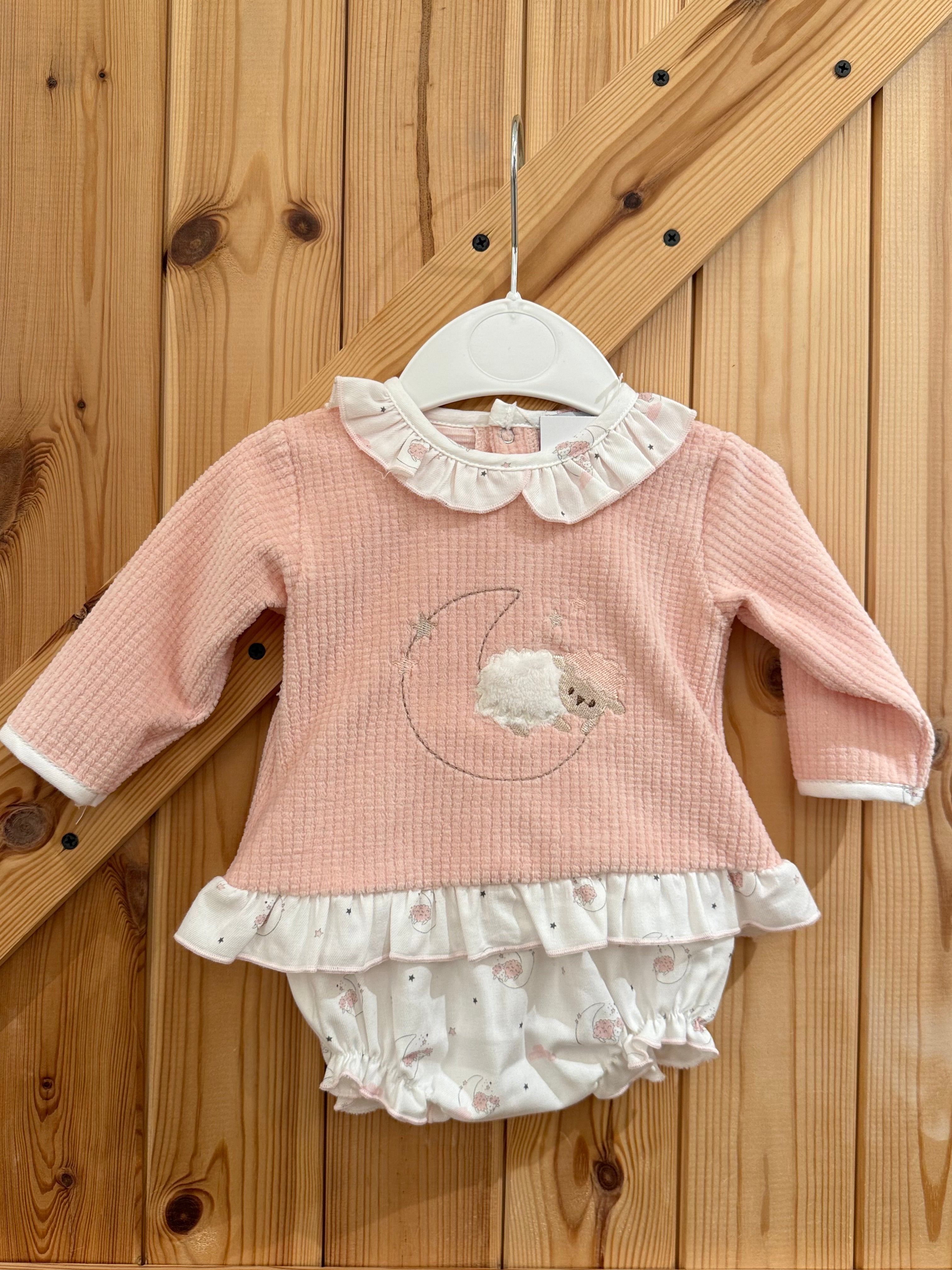 Conjunto ranita rosa sueños