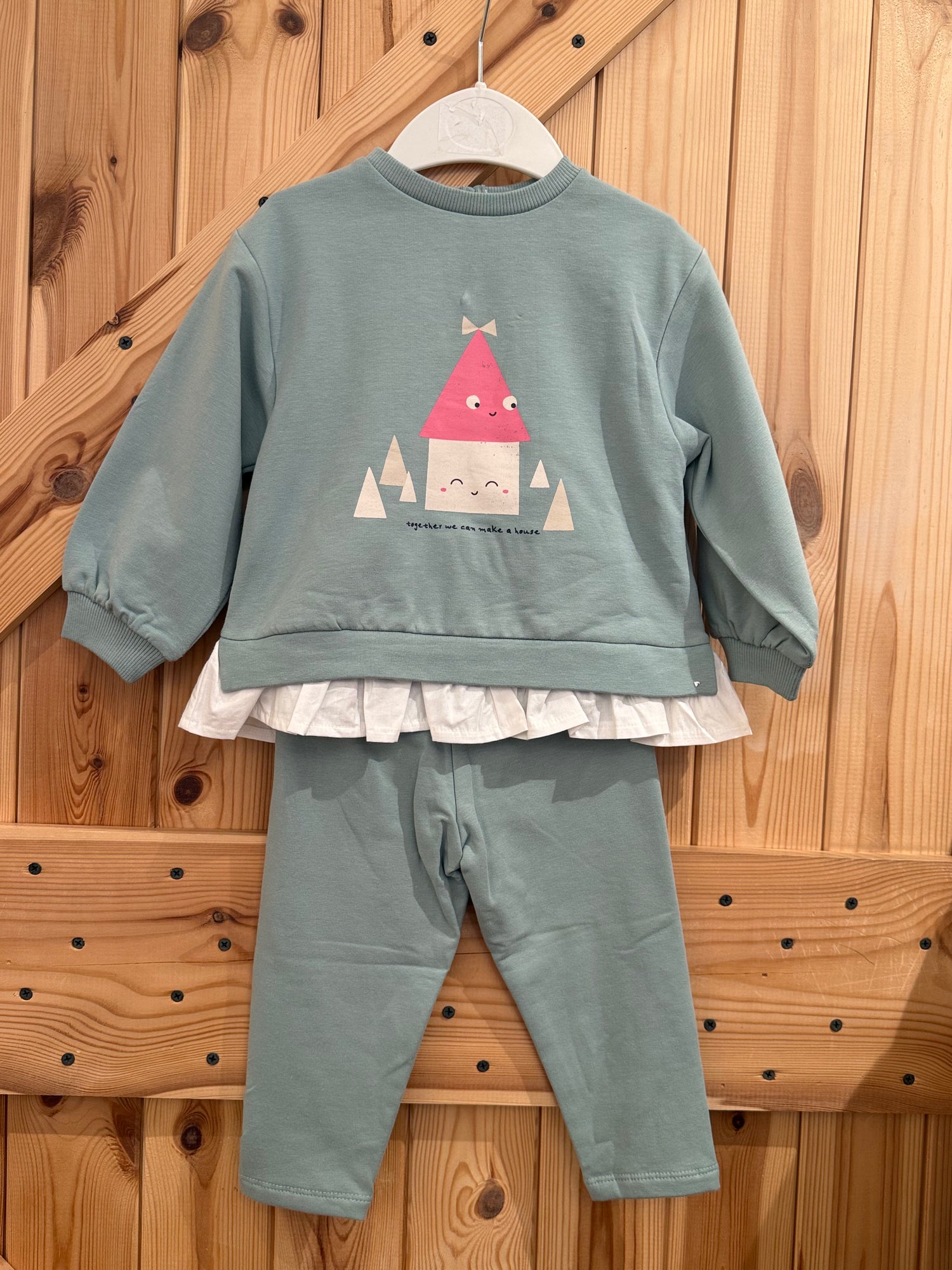 Conjunto pantalón verde