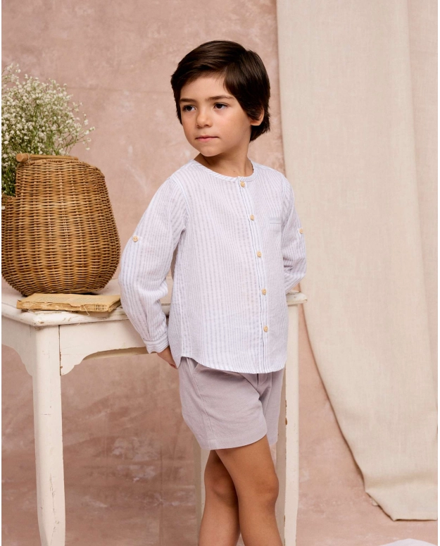 Bermuda niño Gris The Silence Garden