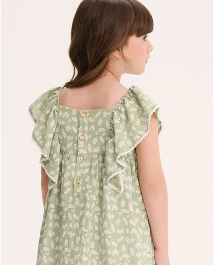 Vestido niña Green Velvet