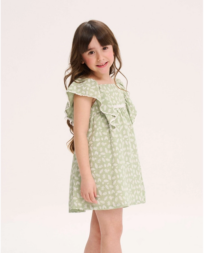Vestido niña Green Velvet