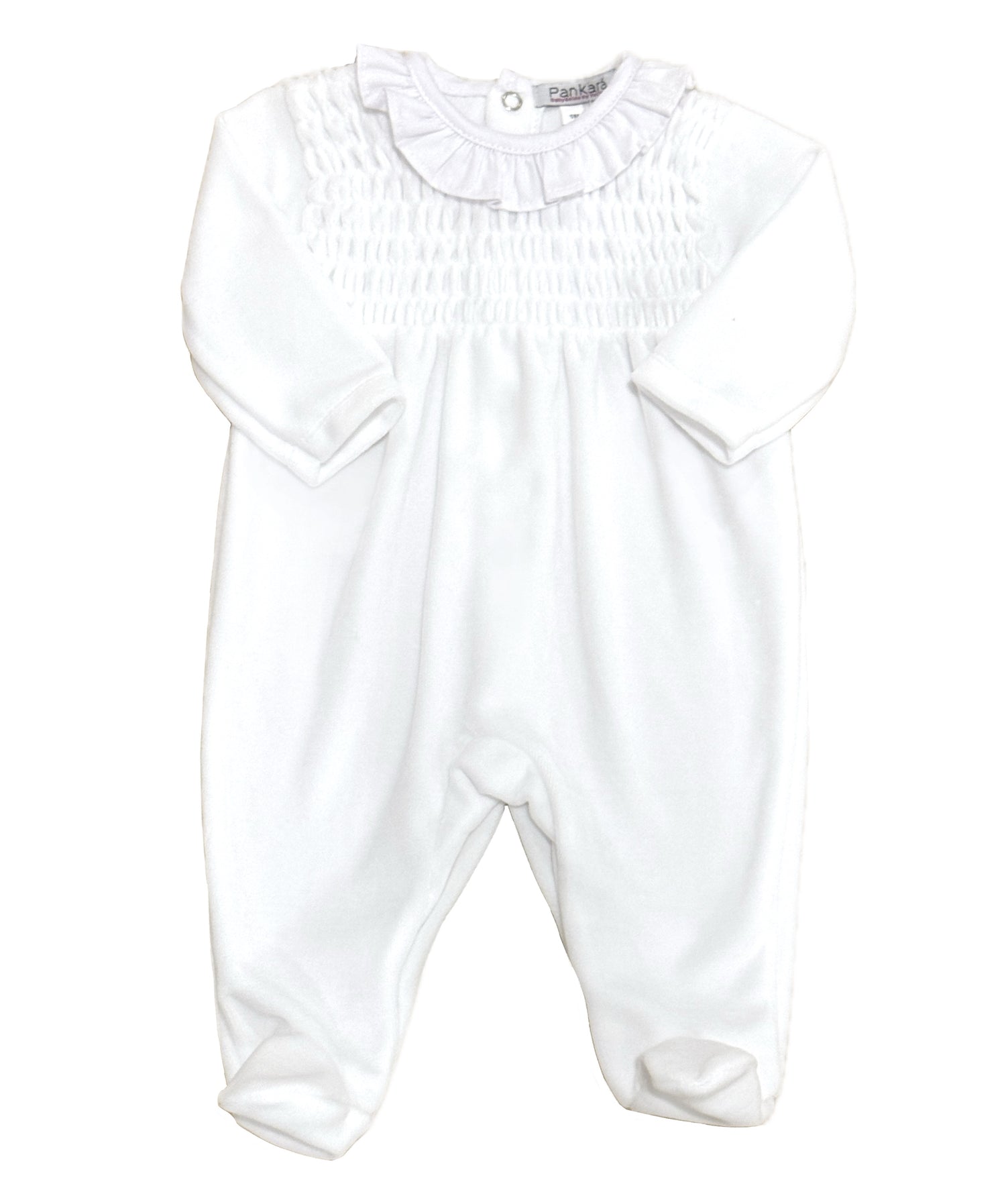 Pijama piel de melocotón blanco