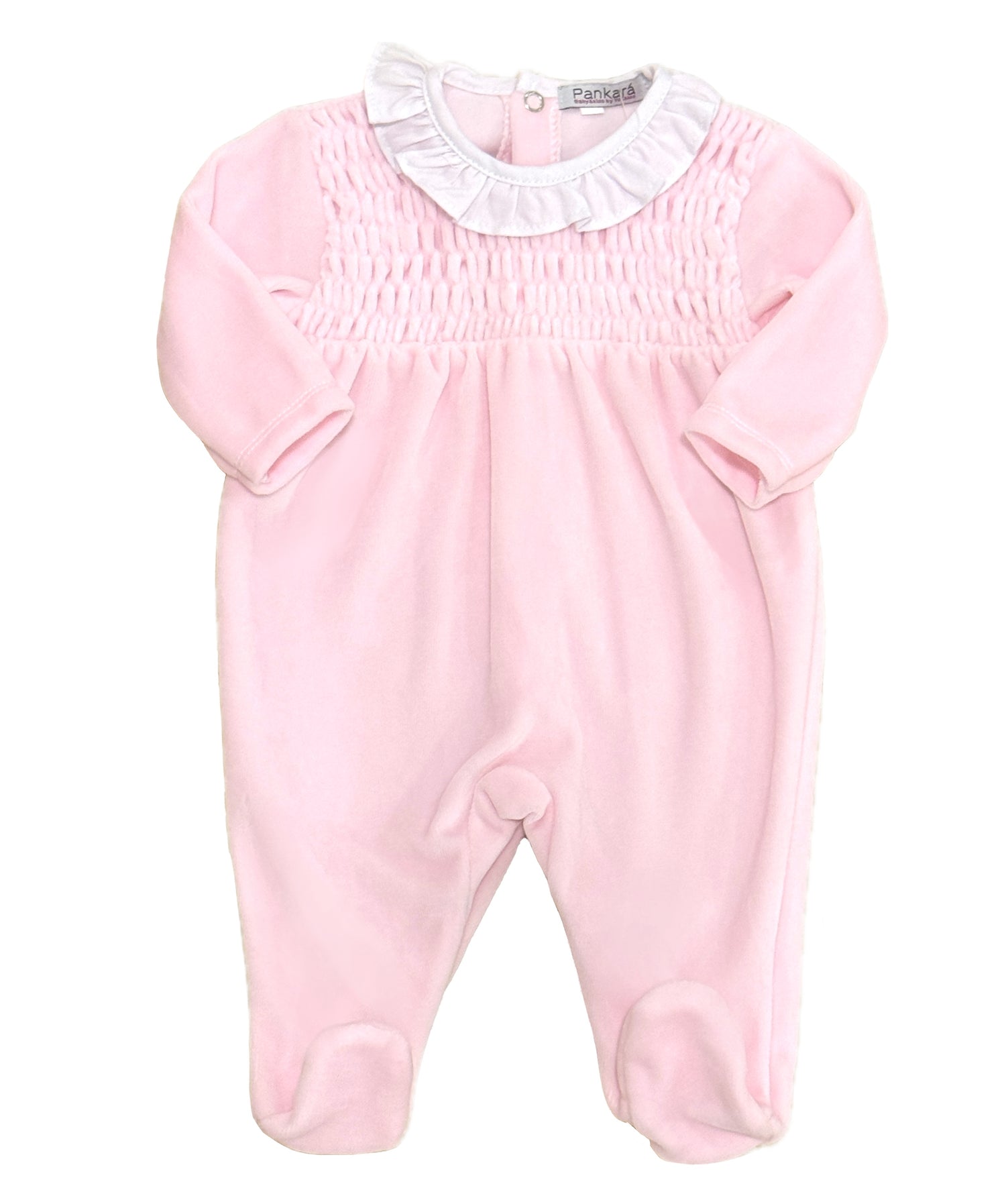 Pijama piel de melocotón rosa