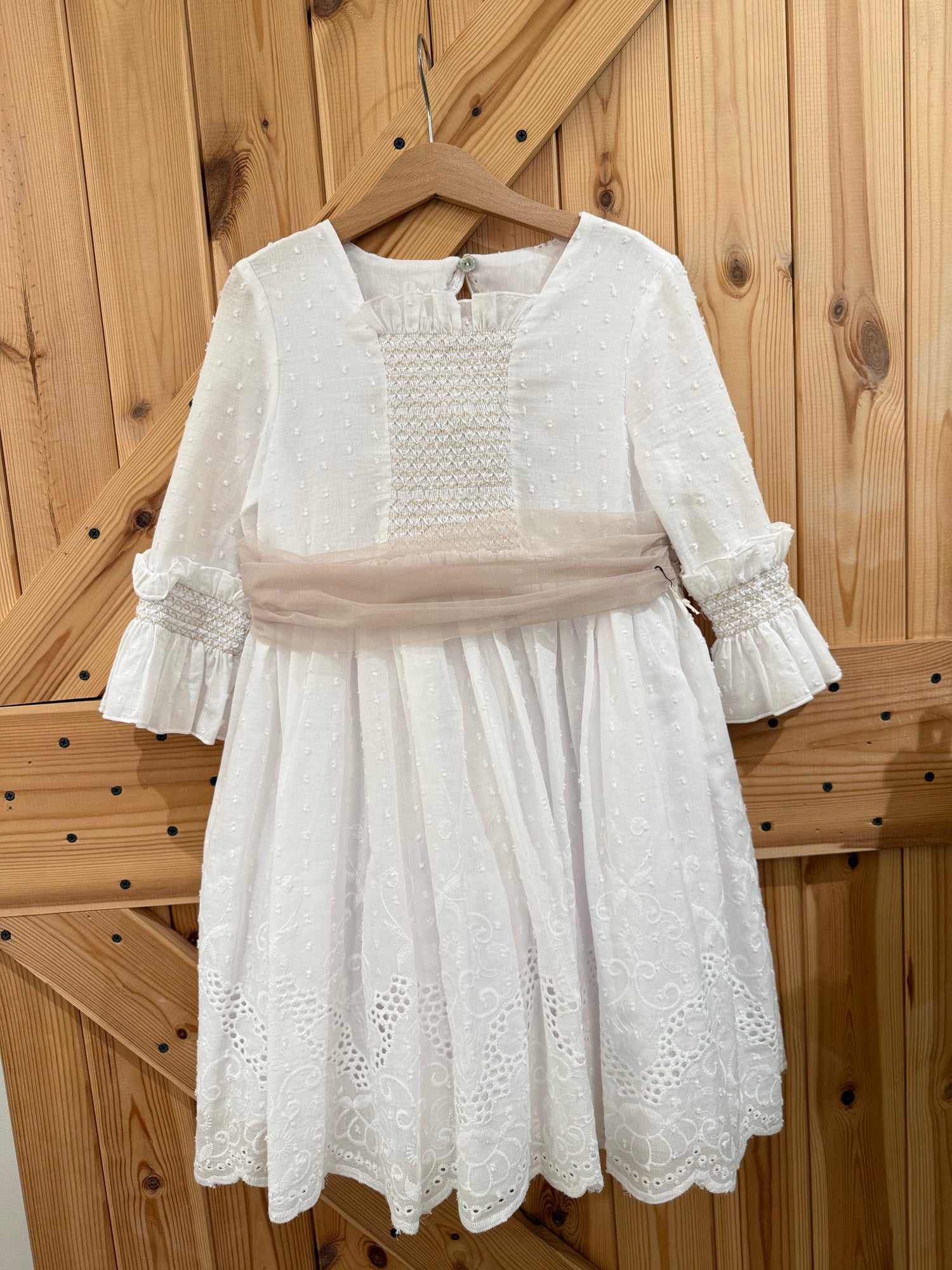 Vestido lirio del campo