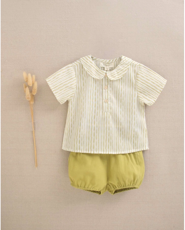 Conjunto de bebé rayas colección Citrus