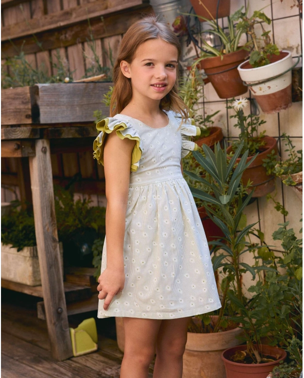 Vestido niña flores colección Citrus