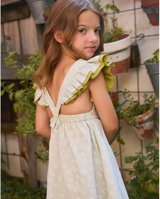 Vestido niña flores colección Citrus