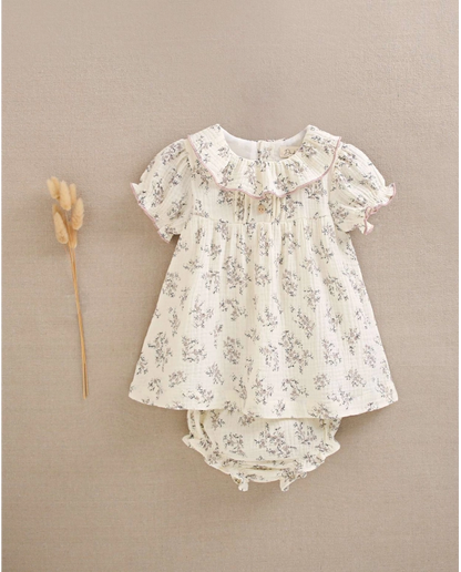 Vestido de bebé colección Hill
