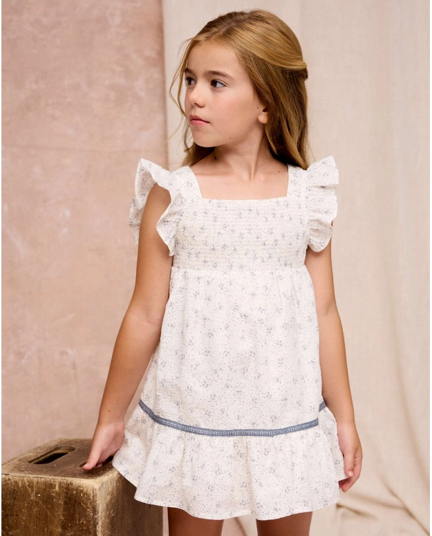 Vestido niña flores