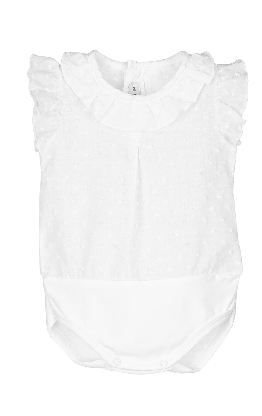 Body Camisa Plumeti Sin mangas